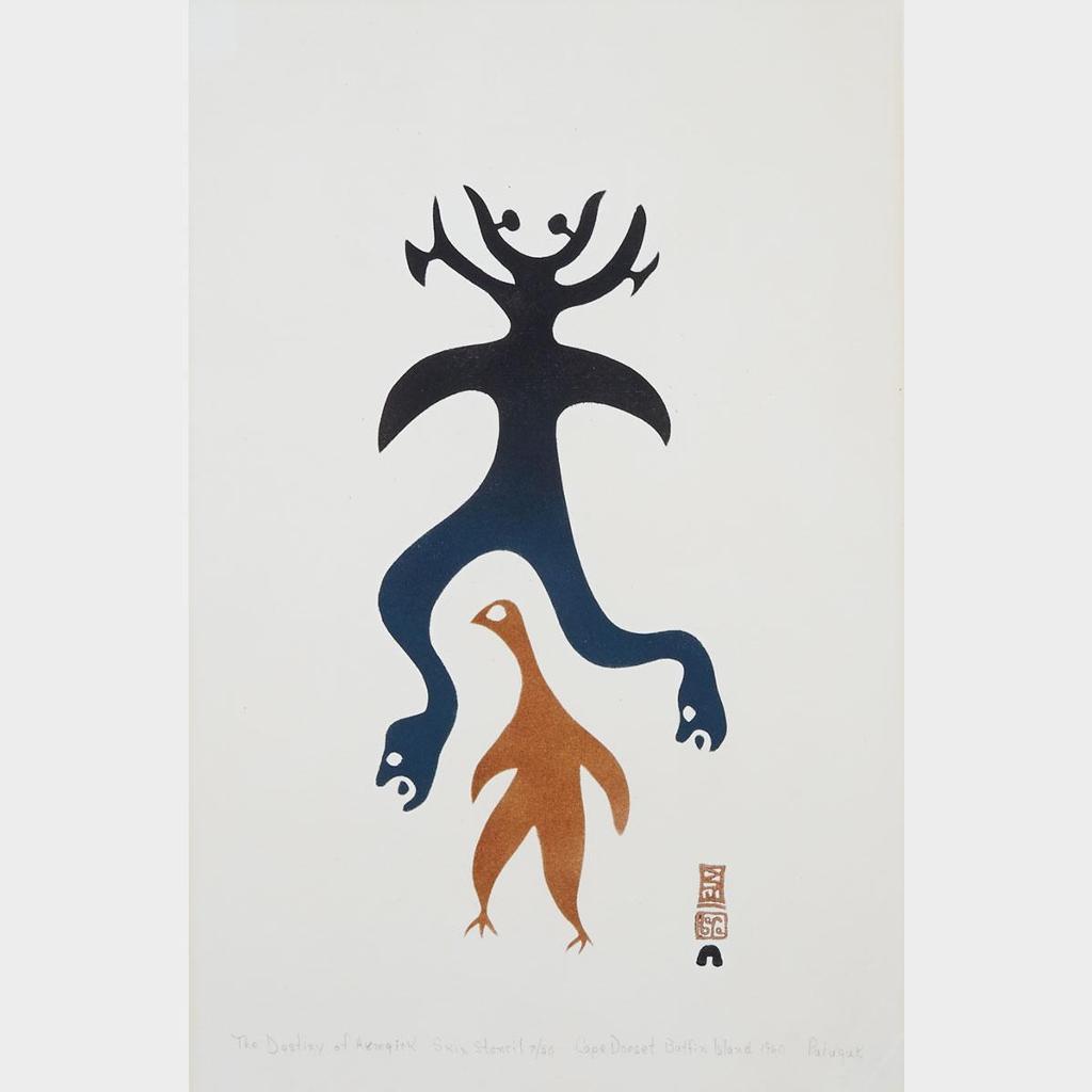 Pootoogook (1887-1958) - The Destiny Of Akmgirk