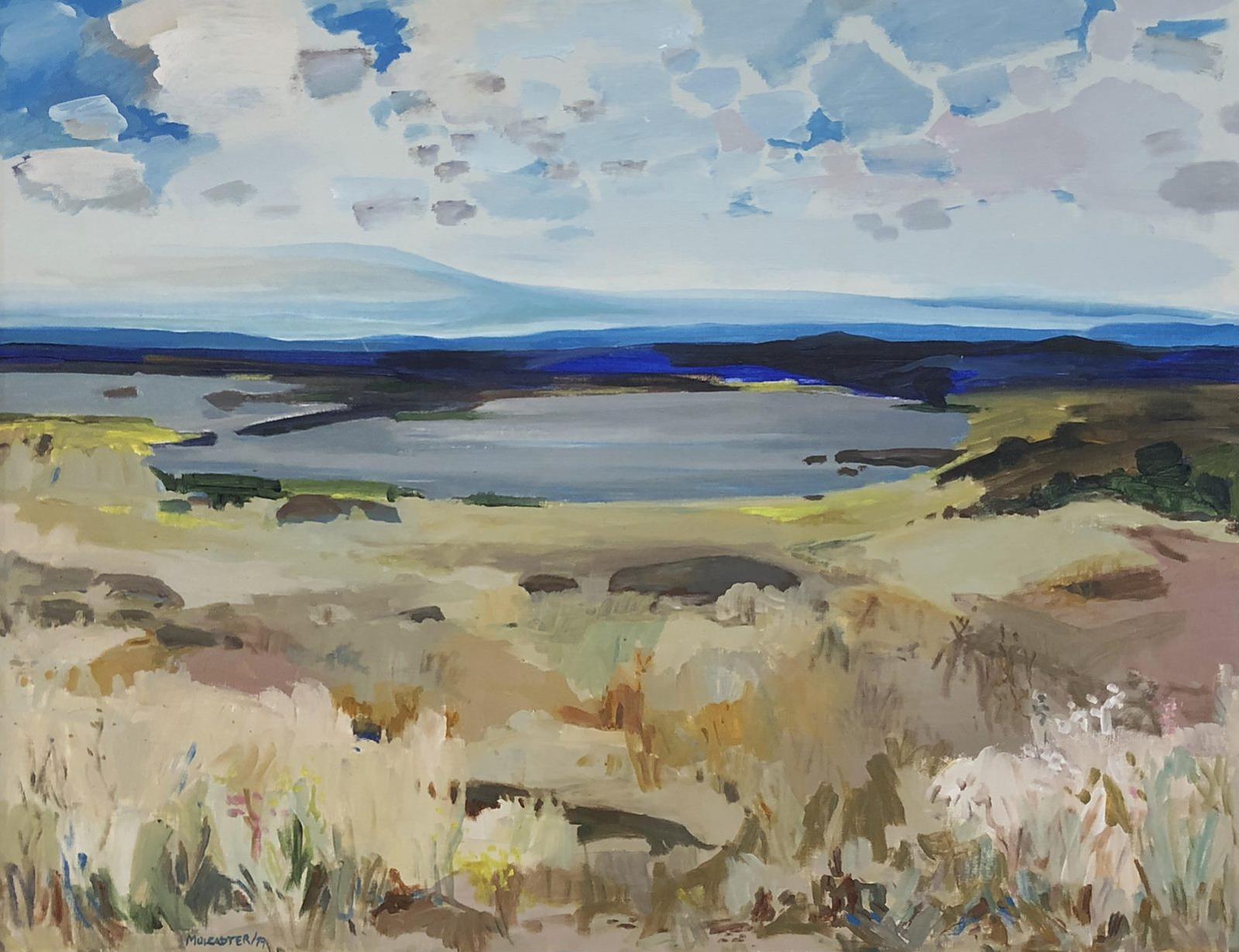 Wynona Croft Mulcaster (1915-1985) - THE LAKE; 1979