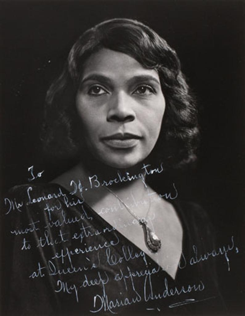 Yousuf Karsh (1908-2002) - Marian Anderson