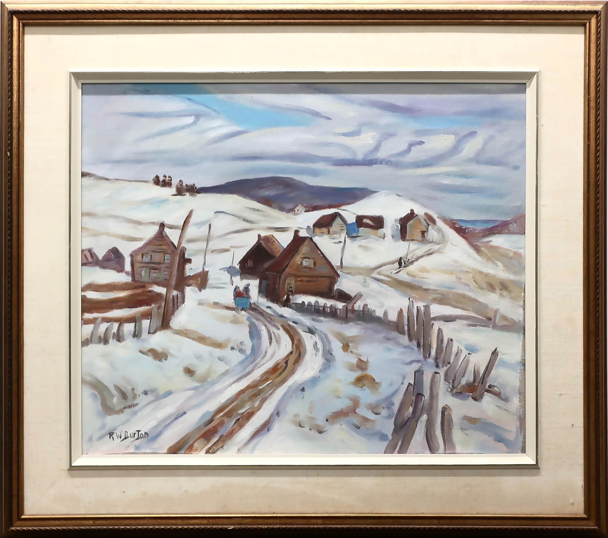 Ralph Wallace Burton (1905-1983) - Untitled (Road To St. Fidele)