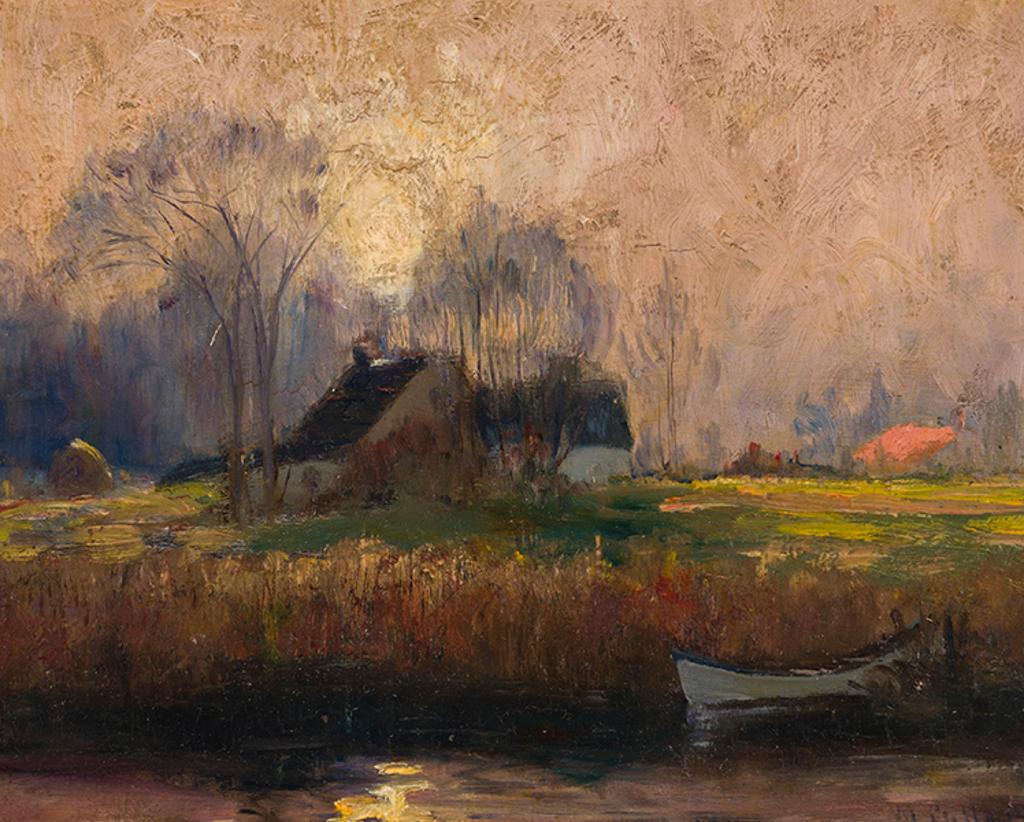 Maurice Galbraith Cullen (1866-1934) - Farmhouse by the River