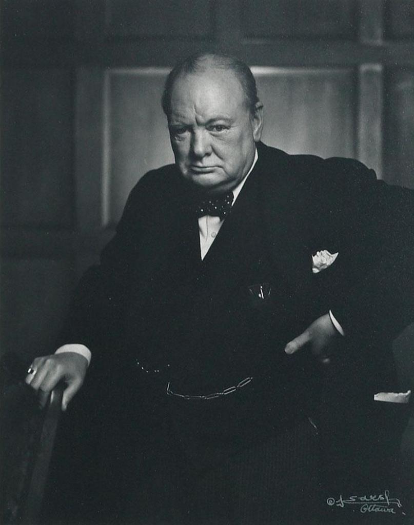 Yousuf Karsh (1908-2002) - The Right Honourable Sir Winston Churchill