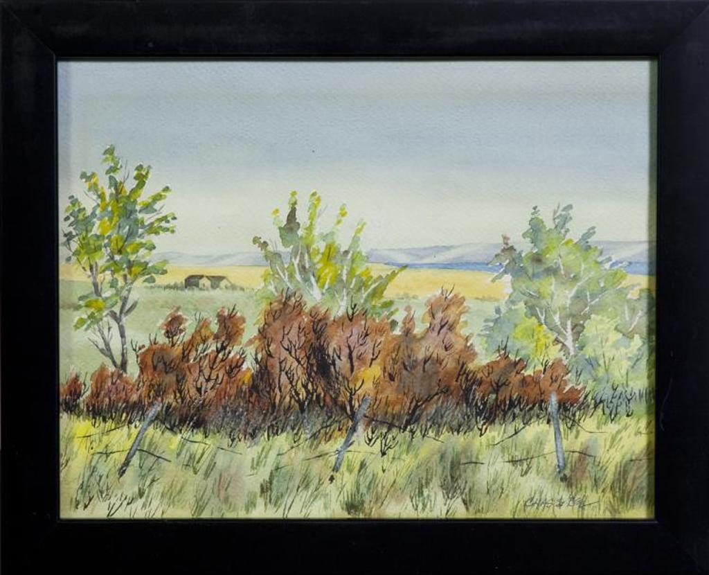 Chas E. Bell (1916-2011) - Untitled - Prairie Brush