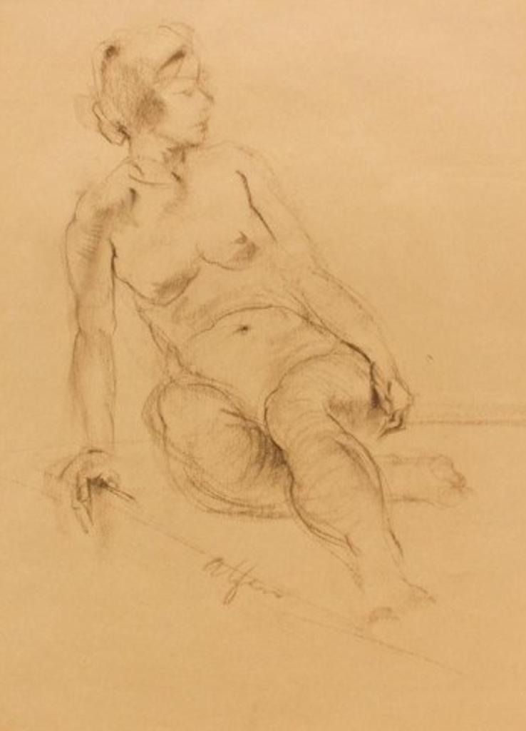 John Martin Alfsen (1902-1971) - Nude Study