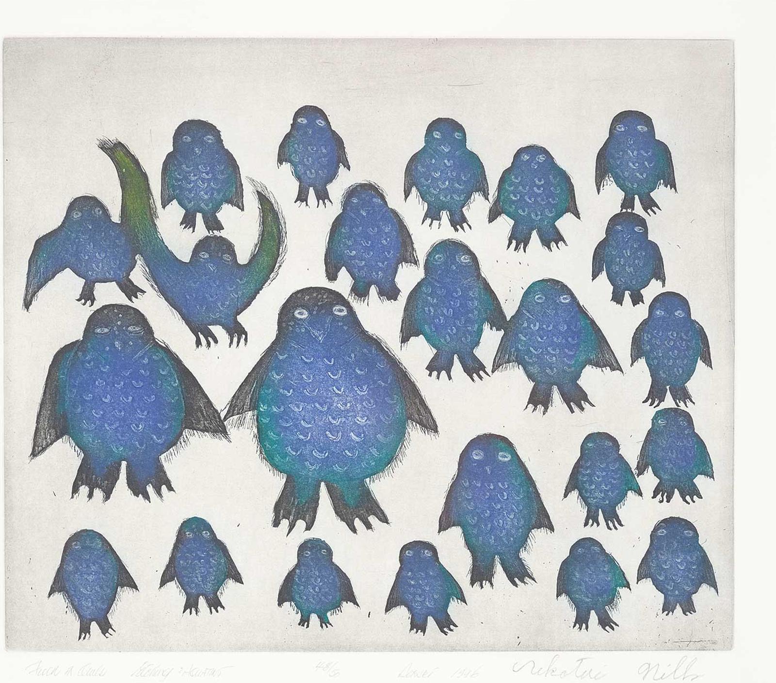 Nikotai Mills (1936) - Flock of Owls  #48/50