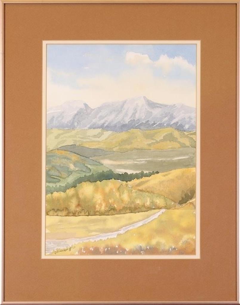 Gloria S. Brinkerhoff - West of Porcupine Hills; 1982