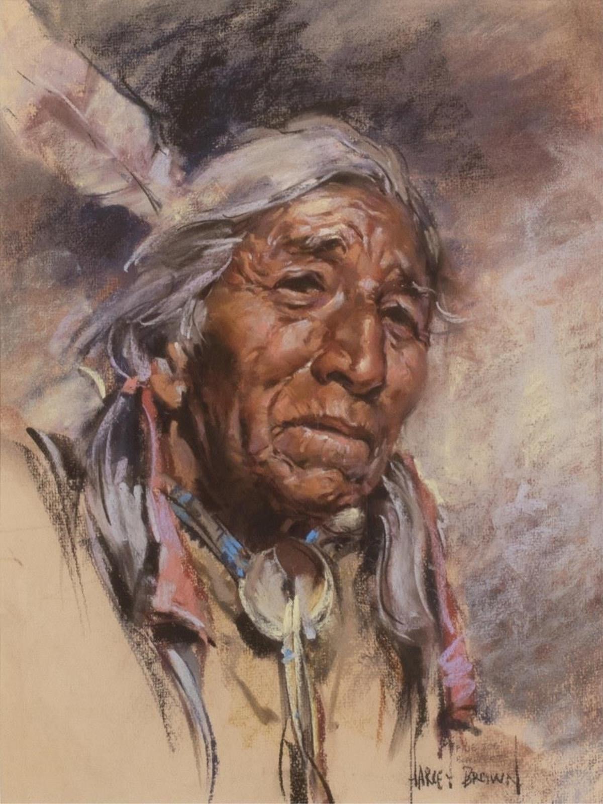 Harley W. Brown (1939) - Fine Job, Blackfoot; 1977