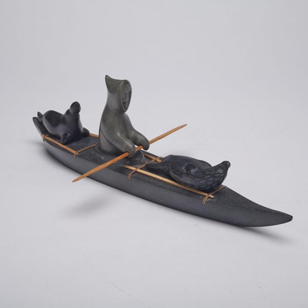 Simeonie Uppik (1928) - Hunter In Kayak