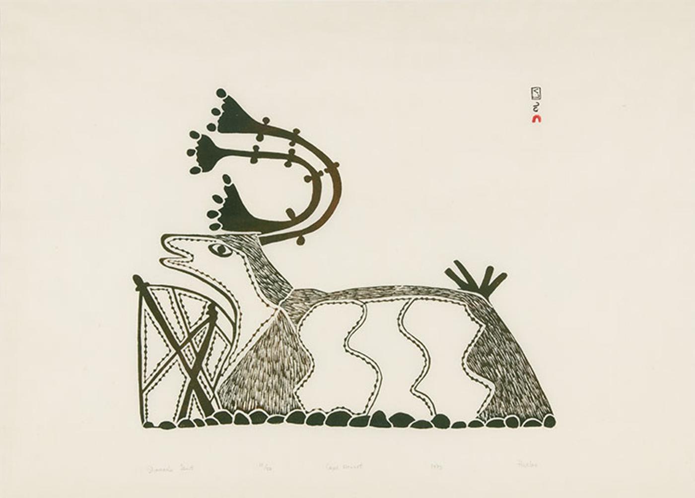 Pudlo Pudlat (1916-1992) - Shaman's Tent