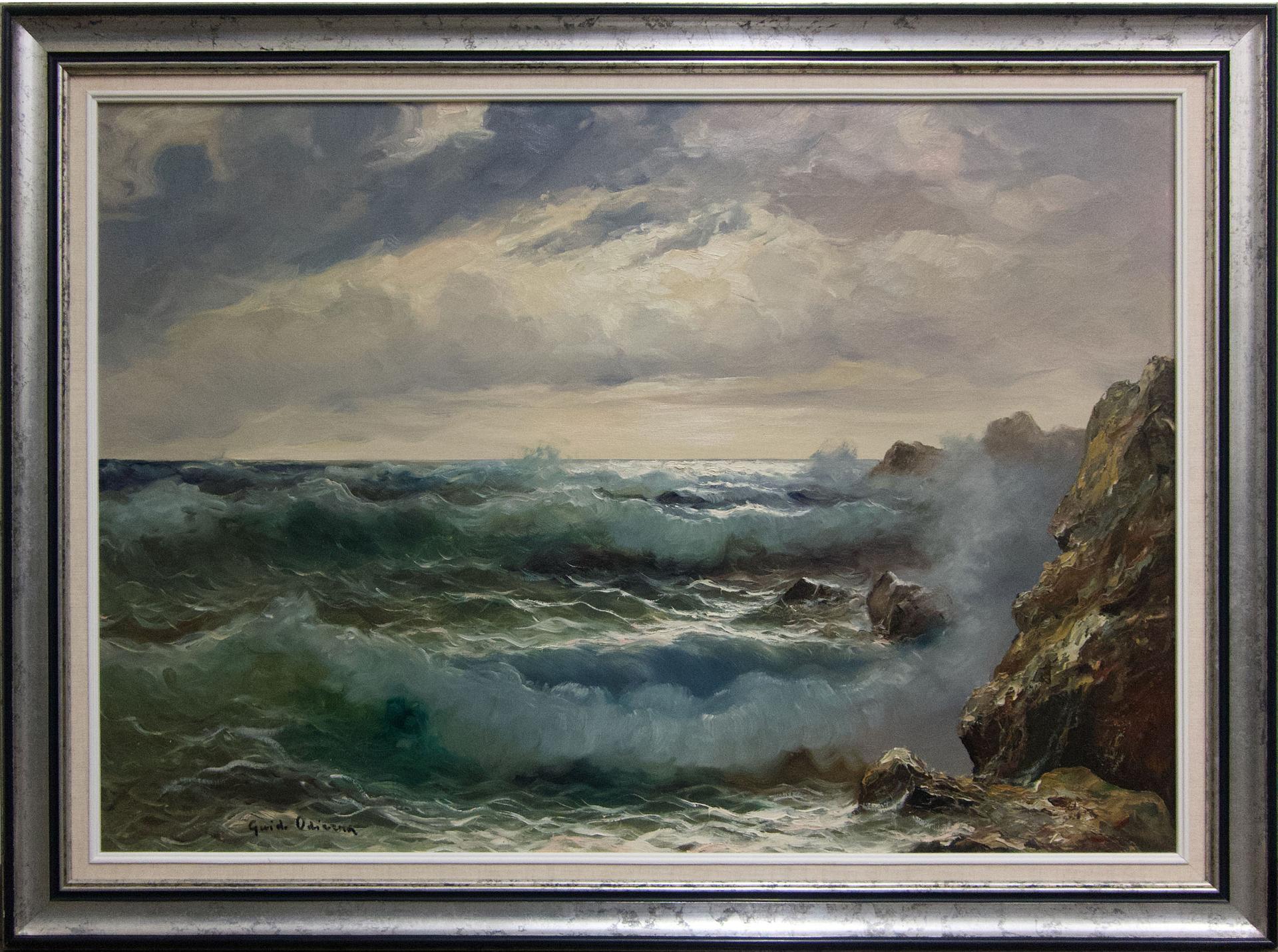 Guido Odierna (1913-1991) - Untitled (Coastal Sunset, Capri)