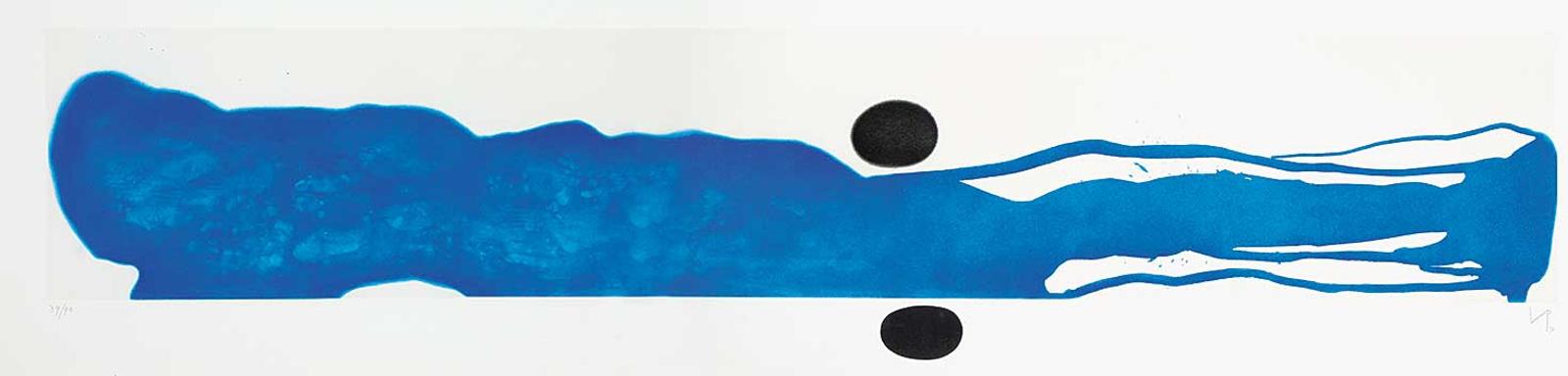 Victor Pasmore (1908-1998) - The Blue Between  #39/90