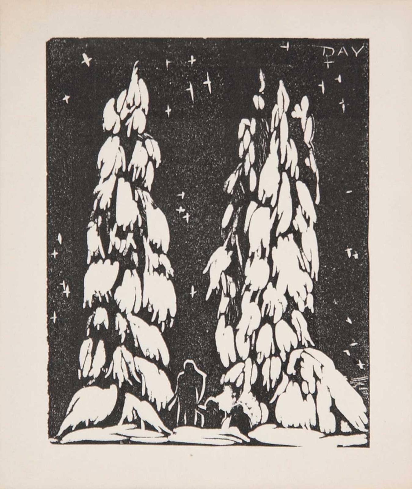 Katherine Day - Untitled - Snow Covered Cedars