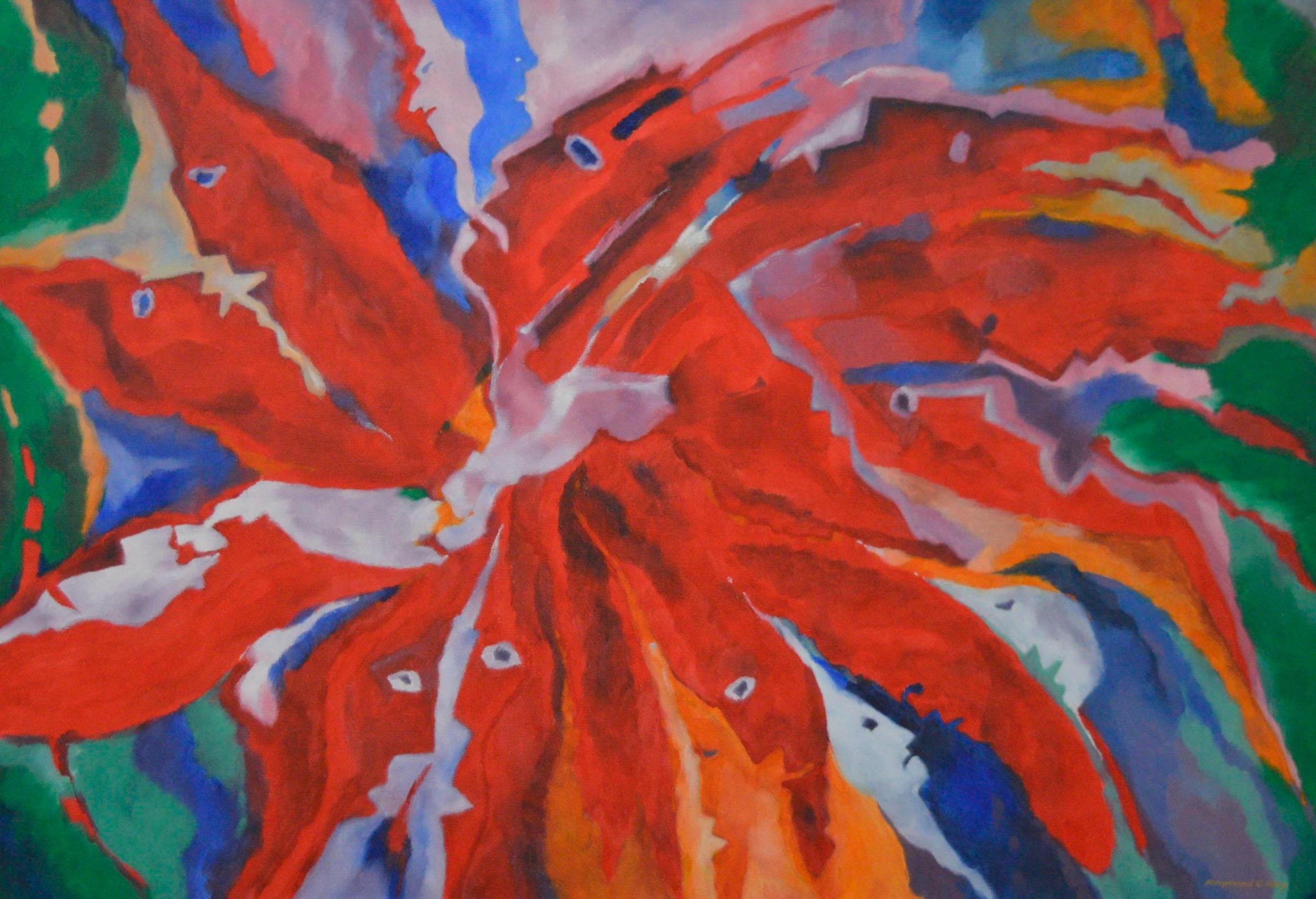 Raymond C. Roy - composition abstraite