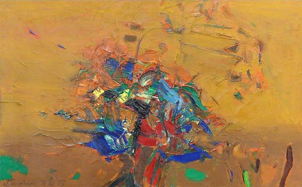 Jack Leaonard Shadbolt (1909-1998) - FLOWER IN DESERT