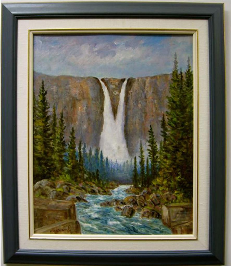 William Michaud (1919-2012) - Twin Falls, B.C., Canadian Rockies