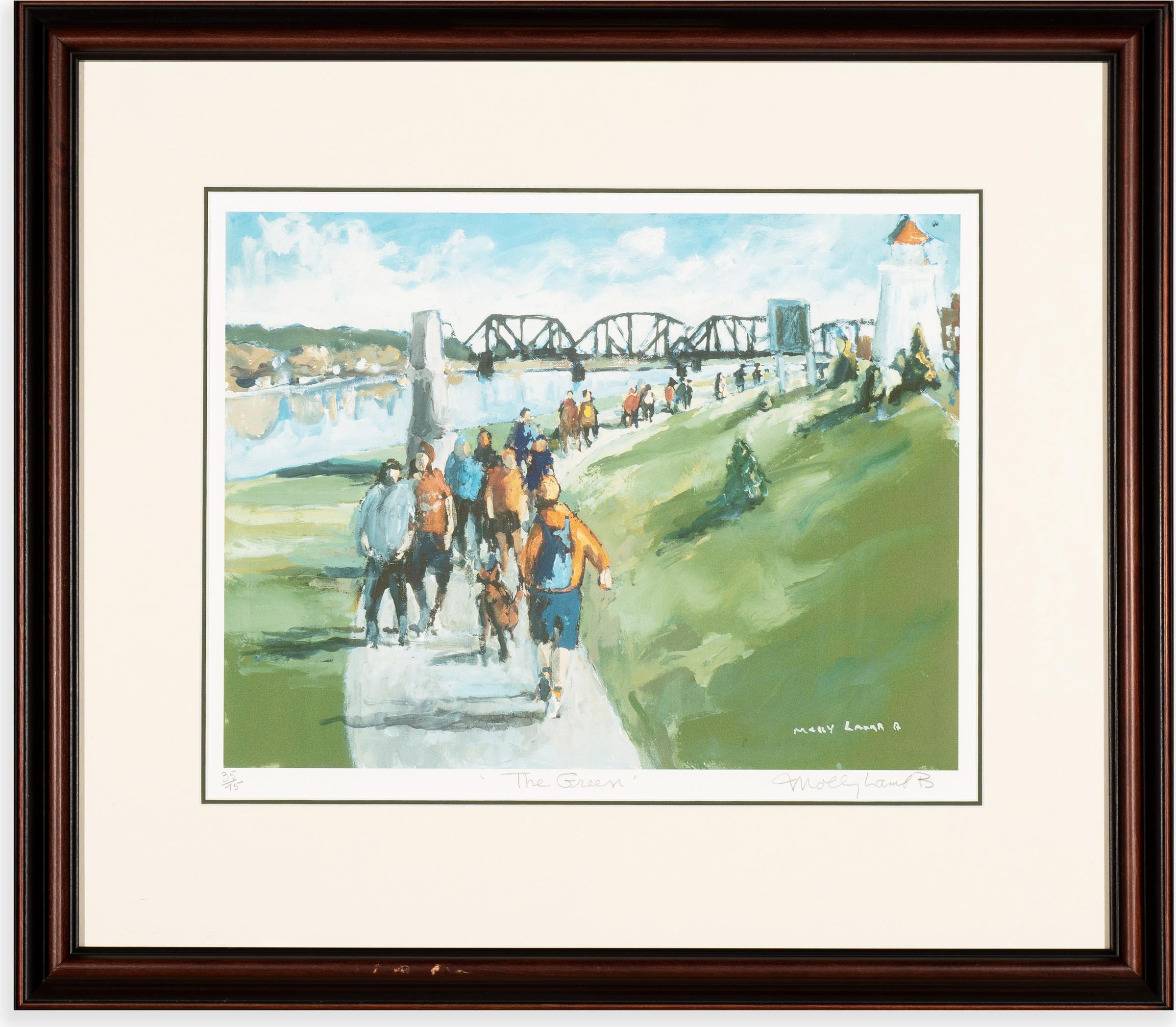 Molly Joan Lamb Bobak (1922-2014) - The Green
