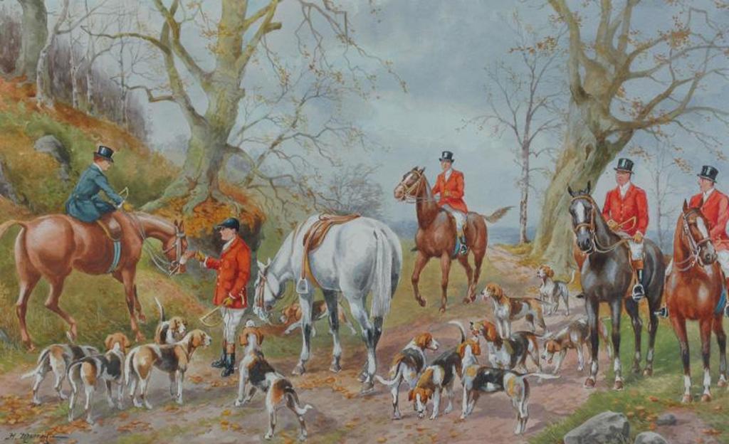H. Murray (1850-1860) - Hunting Scene