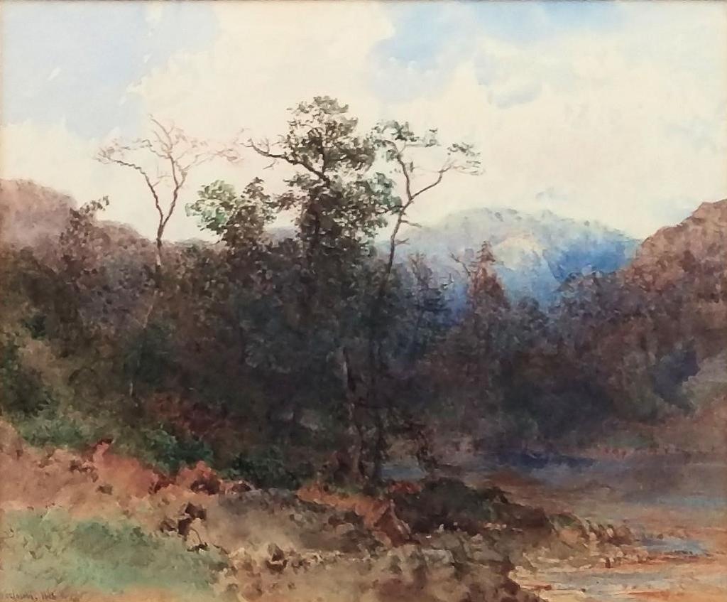 Otto Rheinhold Jacobi (1812-1901) - Mountain Valley Creek, probably 1868