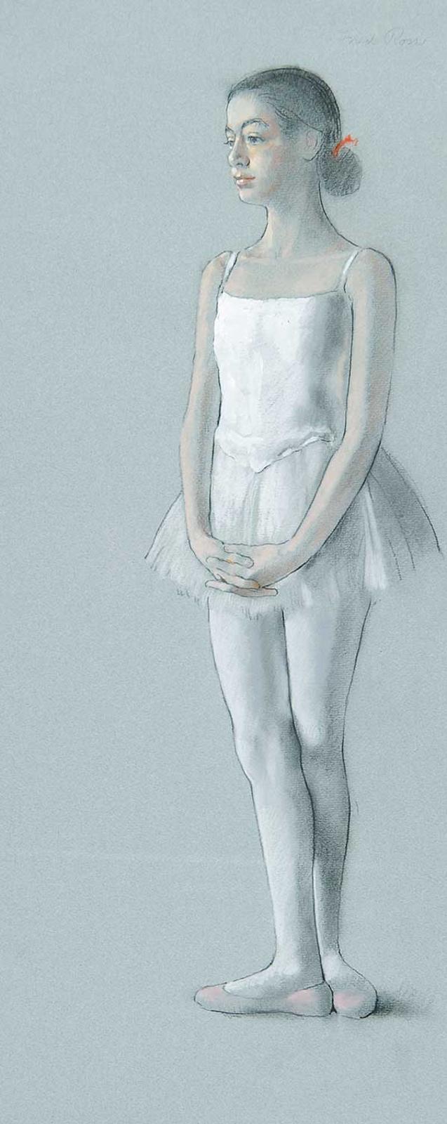Fred Ross (1927-2014) - Young Dancer in White