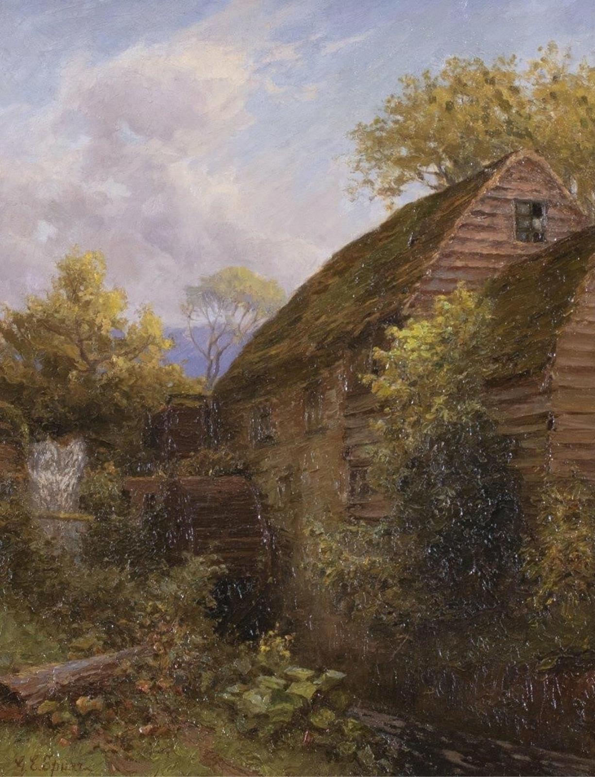 Gertrude Eleanor Spurr Cutts (1858-1941) - Cranes Mill, Surrey