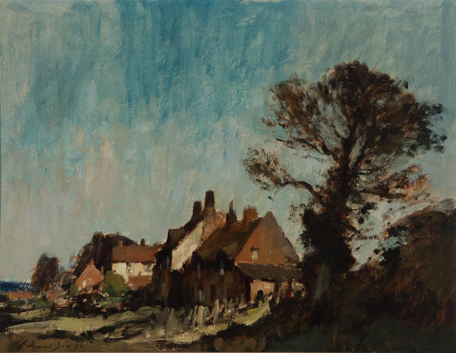Edward Brian Seago (1910-1974) - Cottages Near Neatistead, Norfolk
