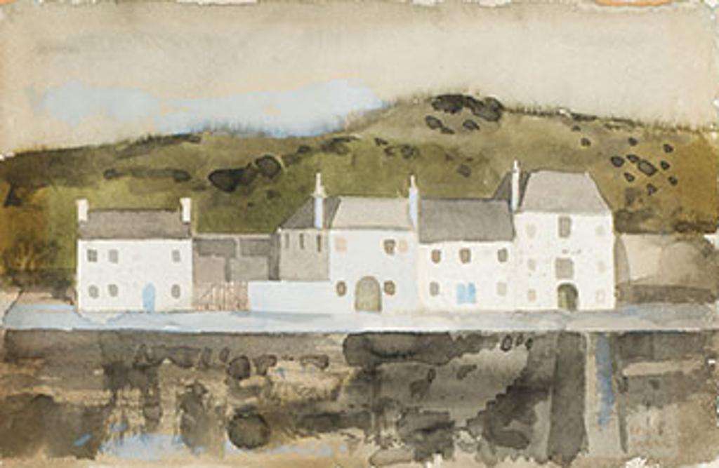 Bruno Joseph Bobak (1923-2012) - Cornish Fishing Village