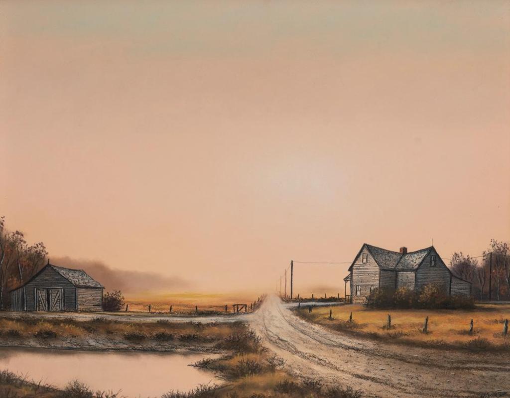 Bob Millard (1947-2014) - Untitled - Road into the Mist