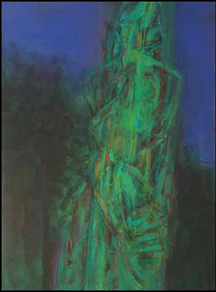 Donald Alvin Jarvis (1923-2001) - Green Forest Figure