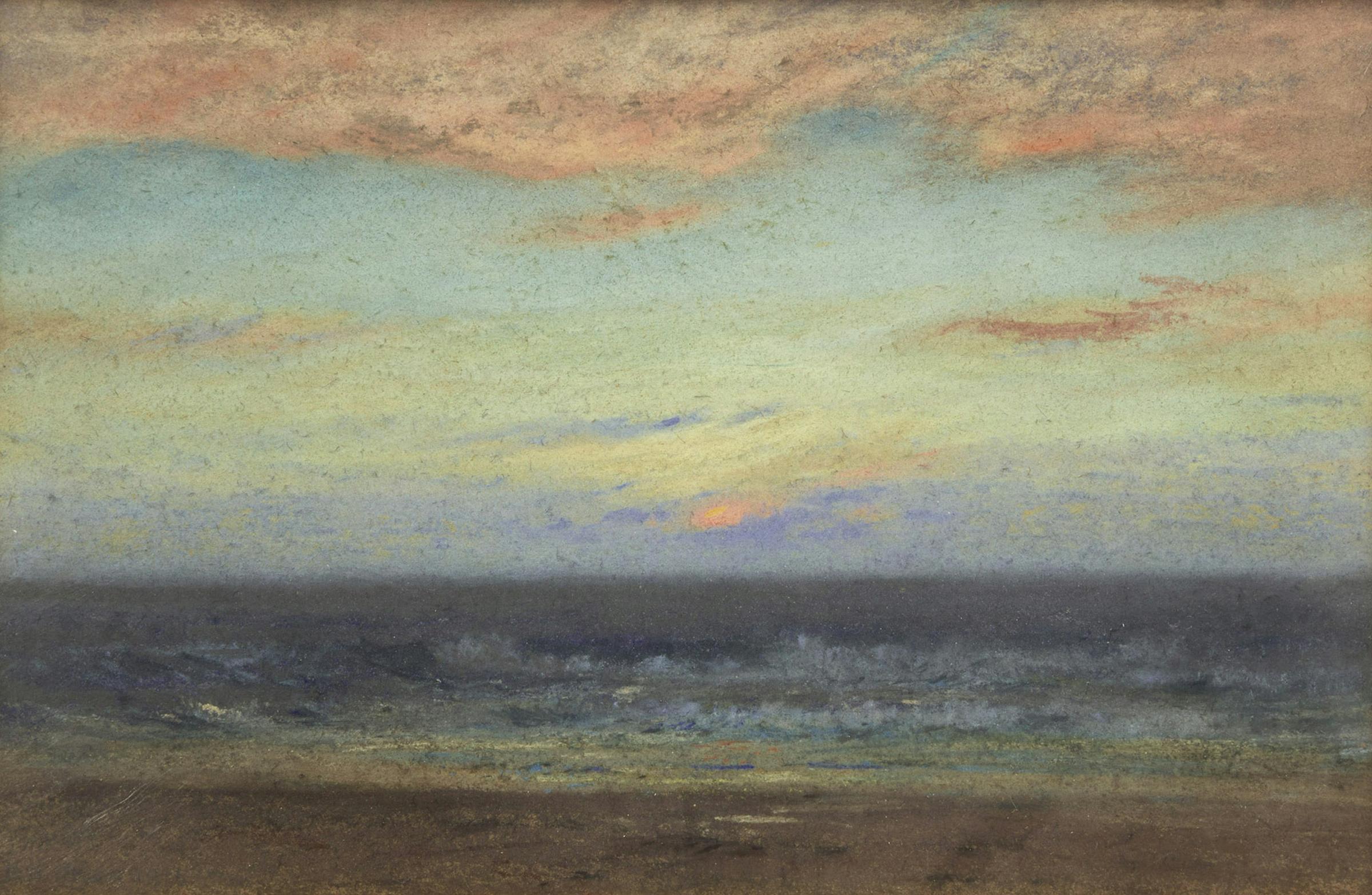 Dwight William Tryon (1849-1925) - Sunset