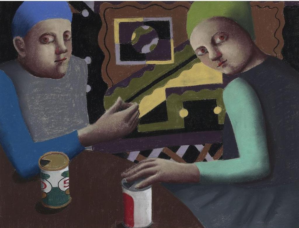 Louise Scott (1936-2007) - Having A Drink