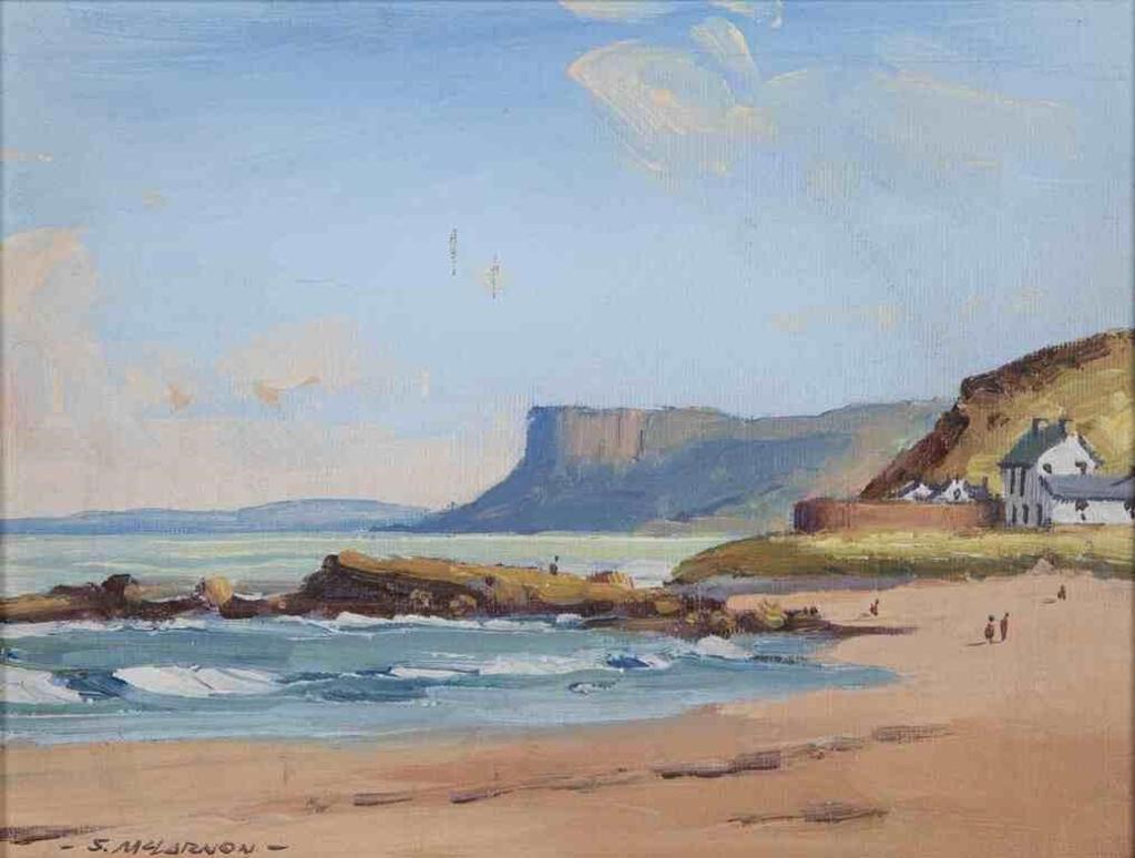Sam McLarnon (1923-2013) - Untitled (Beach, Irish Coast)