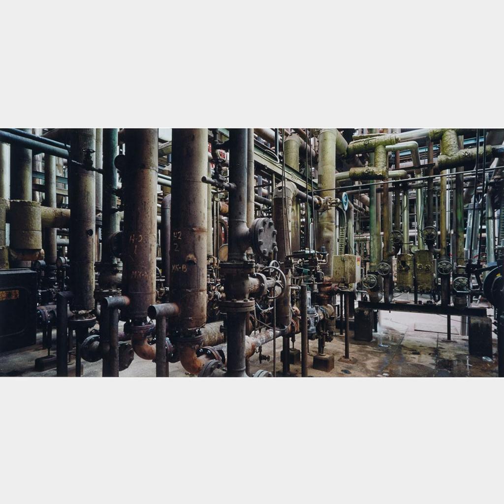 Edward Burtynsky (1955) - Oil Refineries #5, Oakville, Ontario, 1999