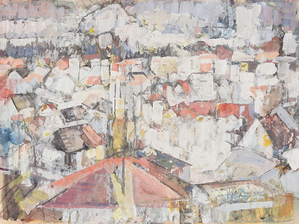Ina D.D. Uhthoff (1889-1971) - Victoria Rooftops