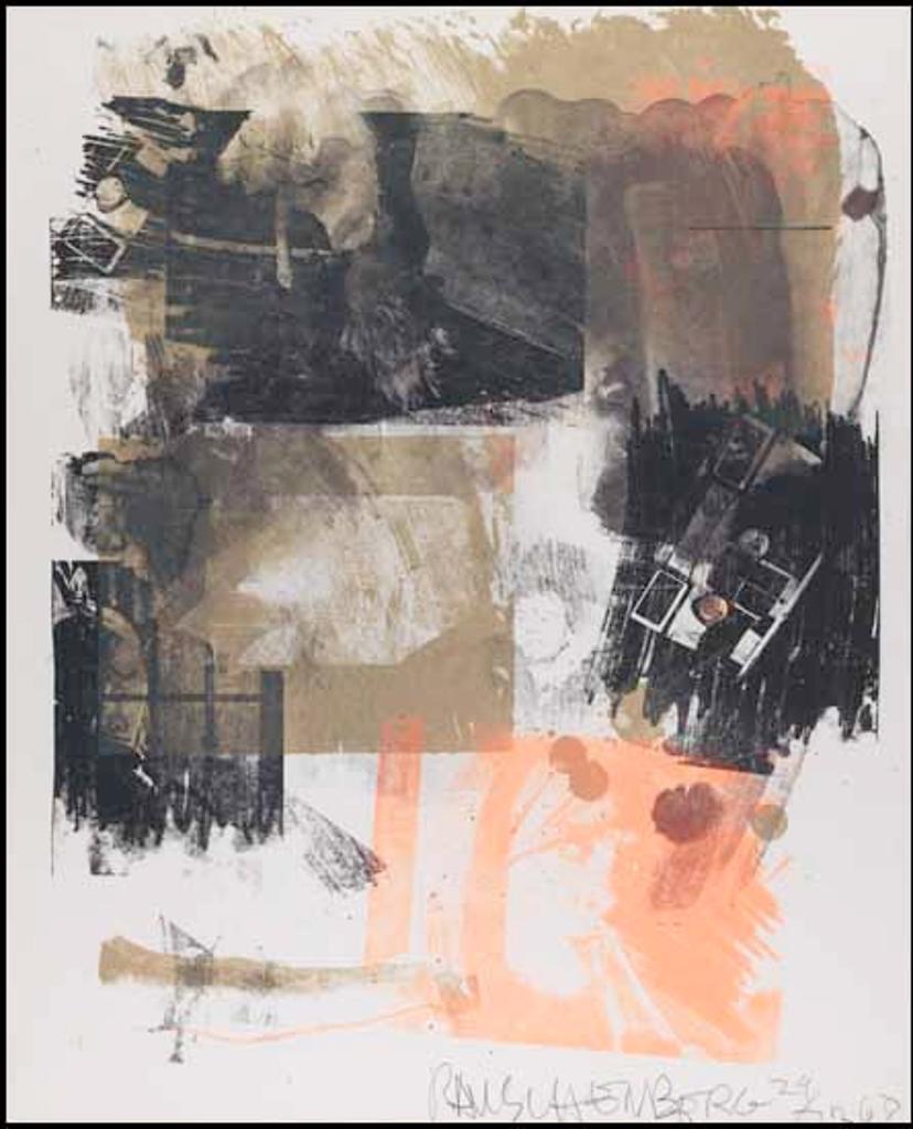 Robert Rauschenberg (1925-2008) - Storyline III Reels (Bonnie and Clyde)