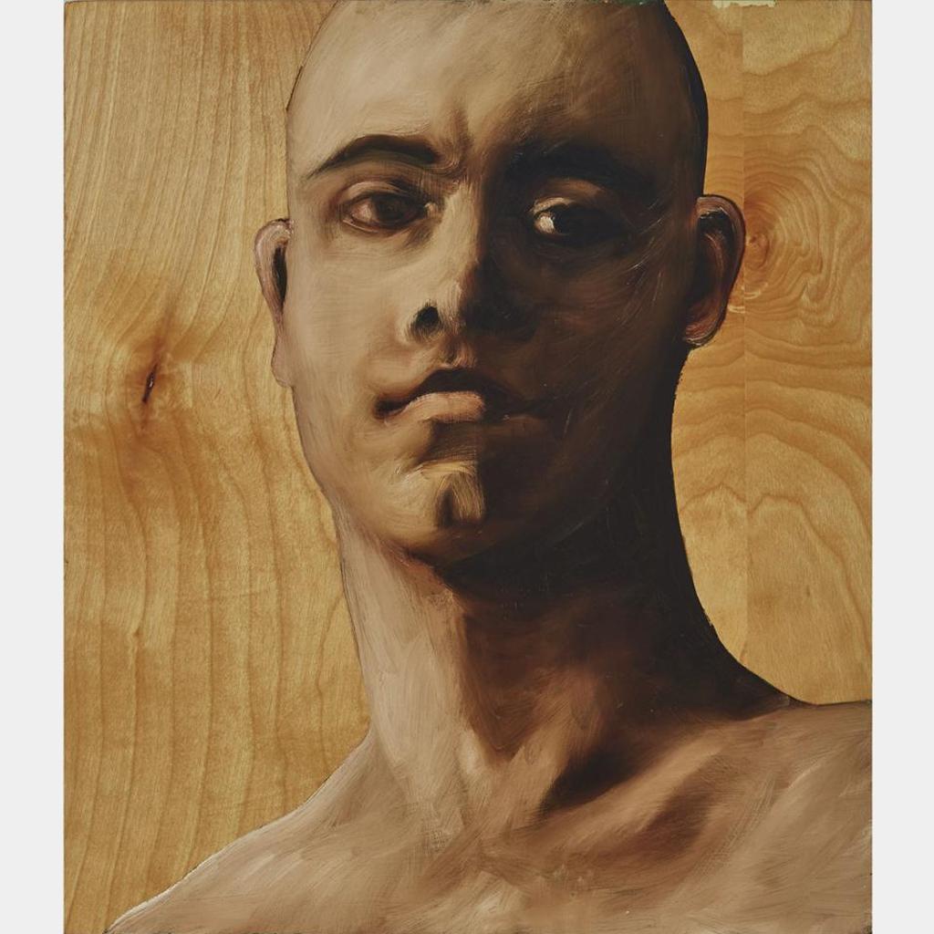 Attila Richard Lukacs (1962) - Sharp Skin Portrait Viii