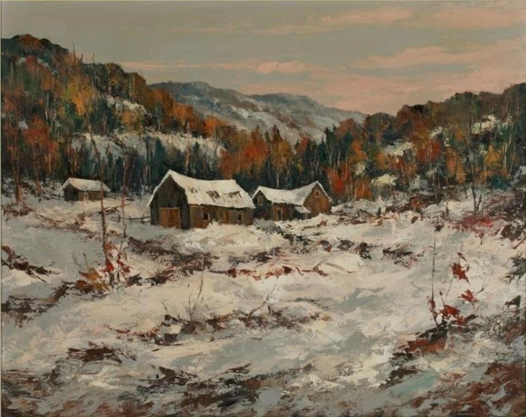 Wilf Franks Griffiths (1917-2000) - Barns and Hills, Haliburton, ON