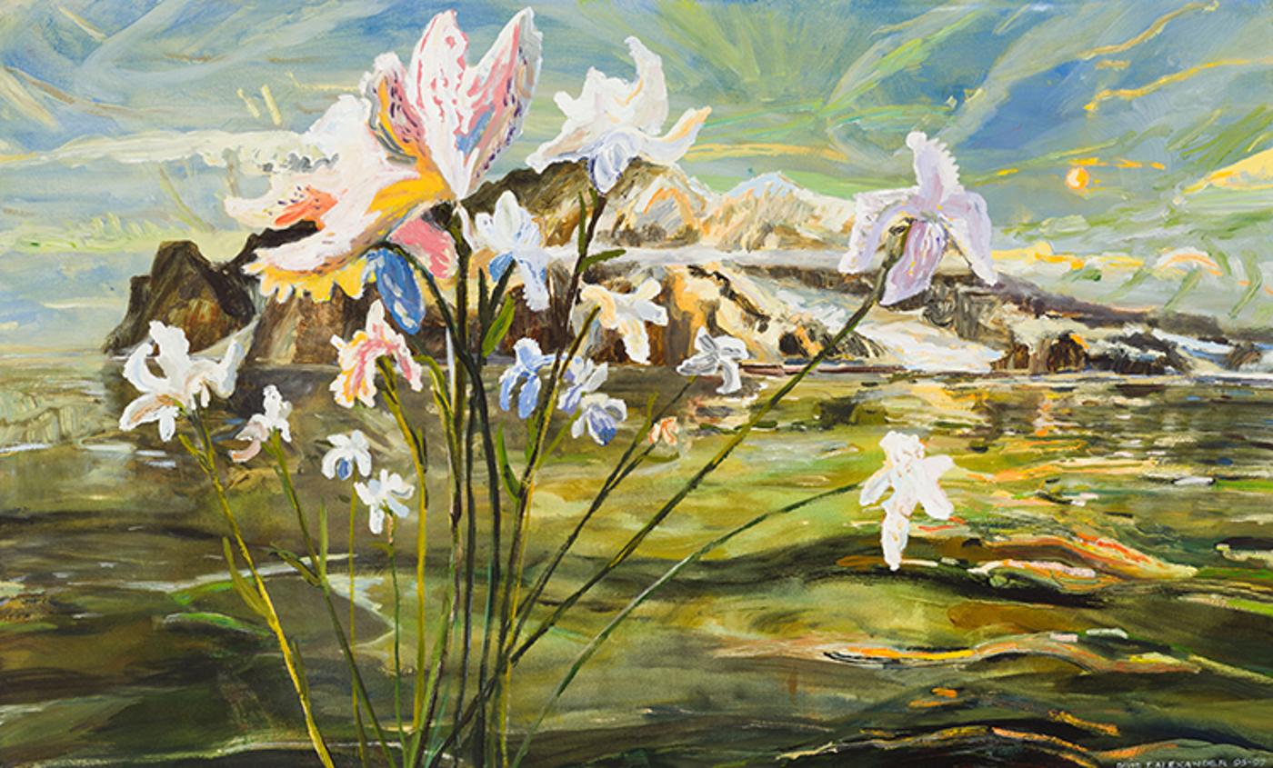 David T. Alexander (1947) - Improbable Flowers for Greenland