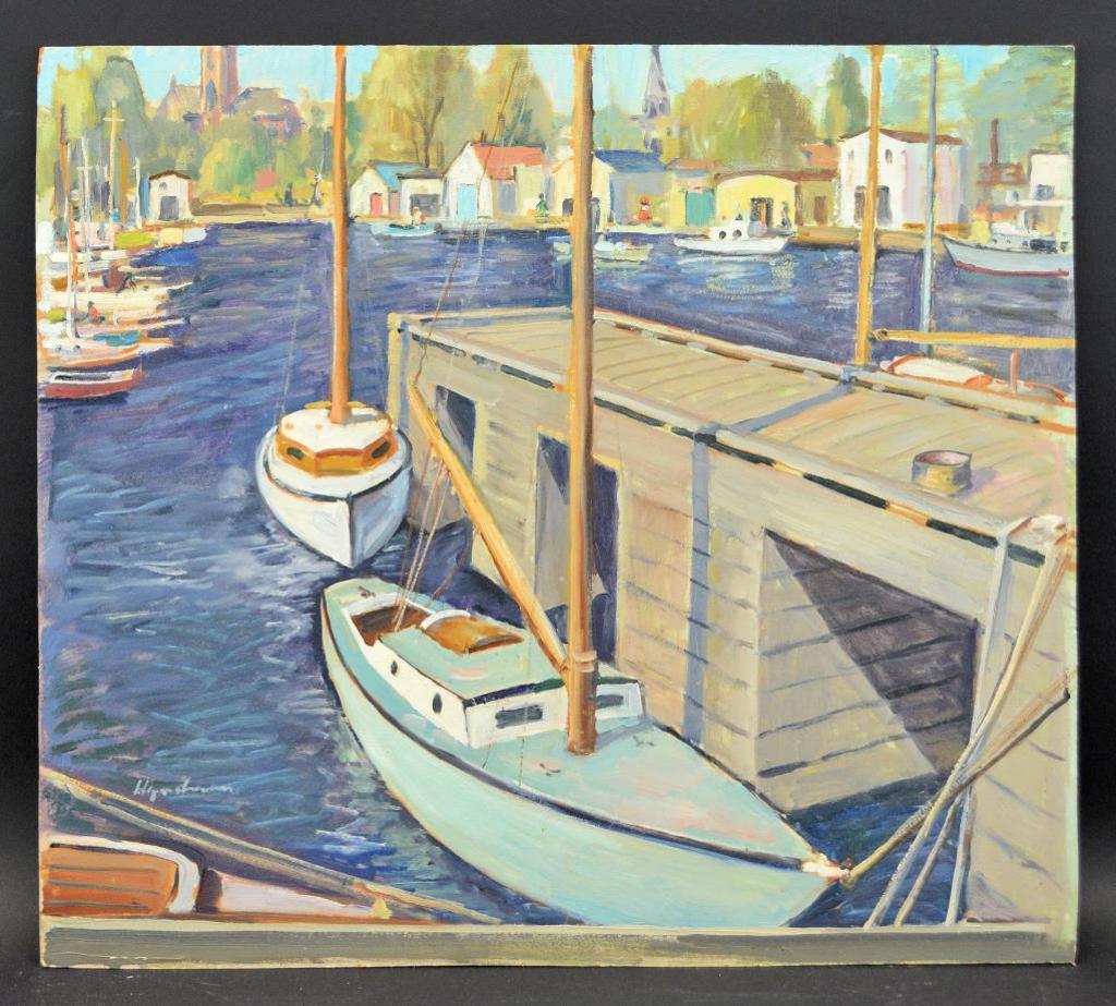 Robert Stewart Hyndman (1915-2009) - Belleville Harbour