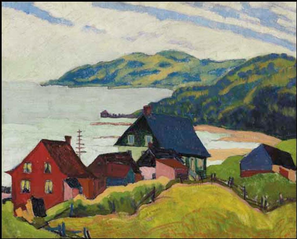 Randolph Stanley Hewton (1888-1960) - Farmhouses, La Malbaie