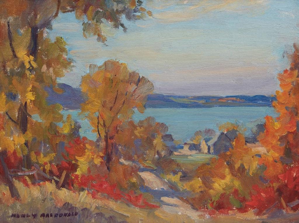 Manly Edward MacDonald (1889-1971) - Fall Cottage Landscape
