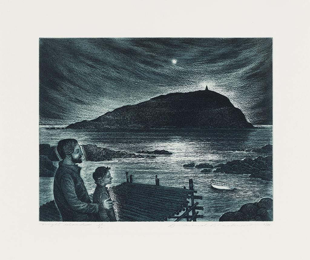 David Lloyd Blackwood (1941-2022) - Night Island