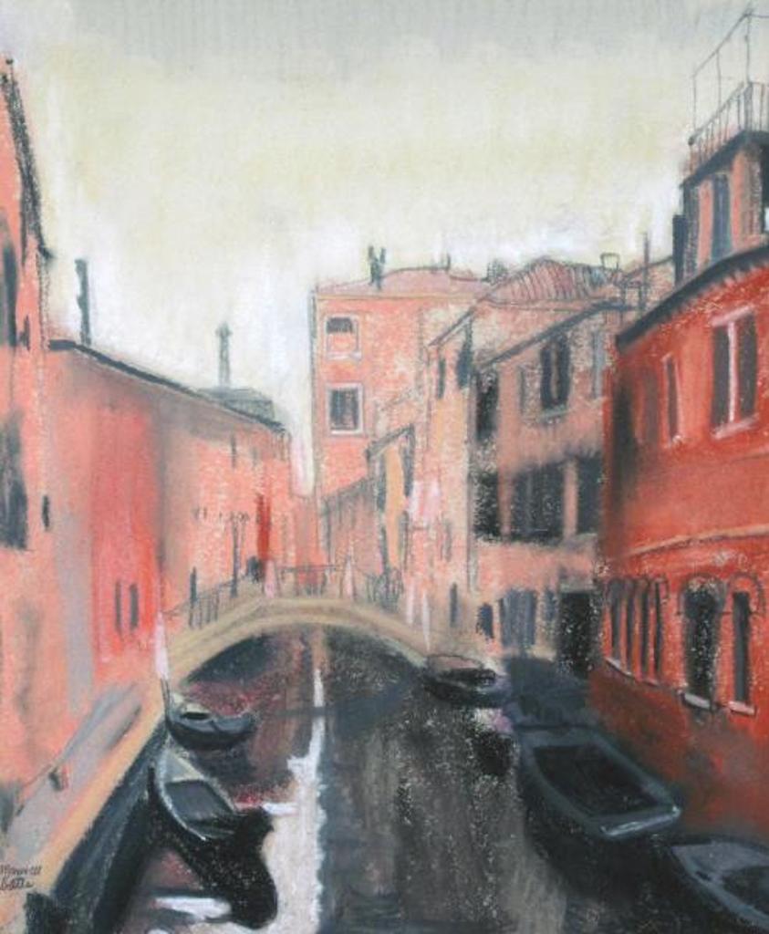 Maxwell Bennett Bates (1906-1980) - Canal In Venice