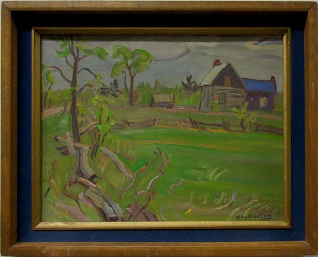 Ralph Wallace Burton (1905-1983) - Early Summer - 1974, Old Loghouse - Near Prospect, Ont.
