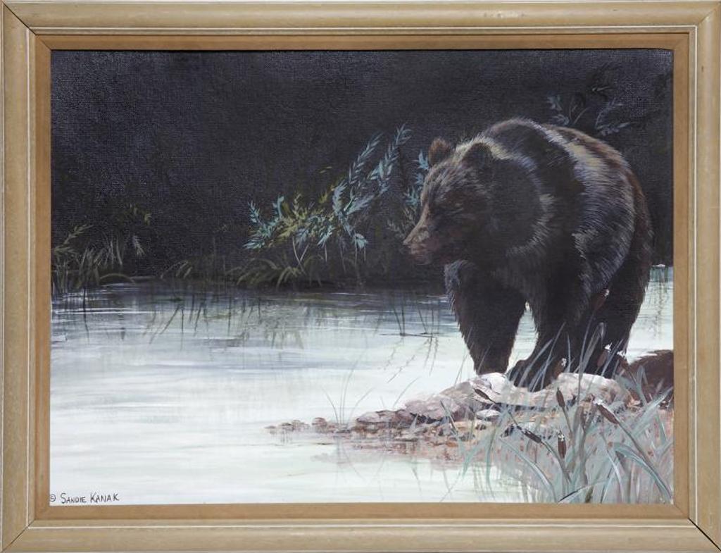 Sandie Kanak - Untitled - Bear Fishing