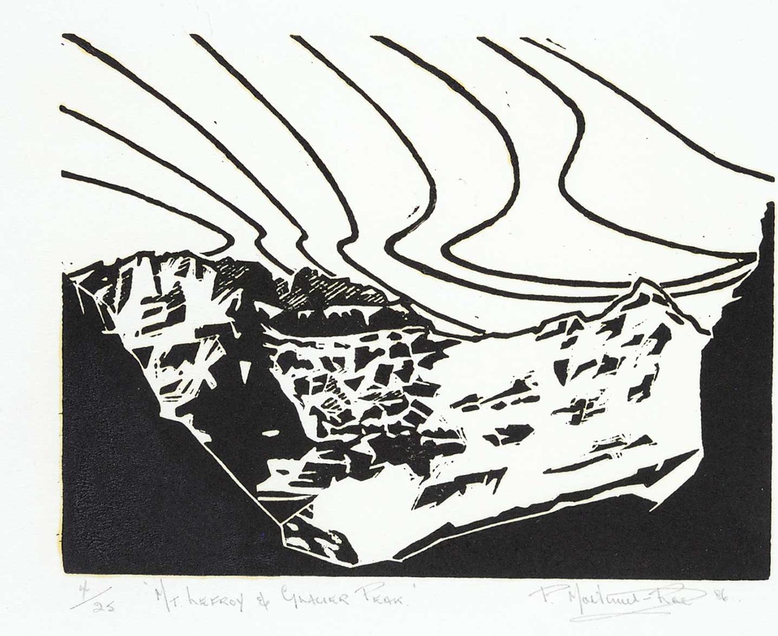 Peter Mortimer-Rae (1931) - Mt. LeFroy and Glacier Peak  #4/25