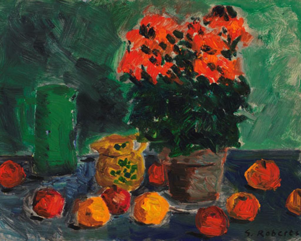 William Goodridge Roberts (1921-2001) - Still Life with Flowers and Fruits