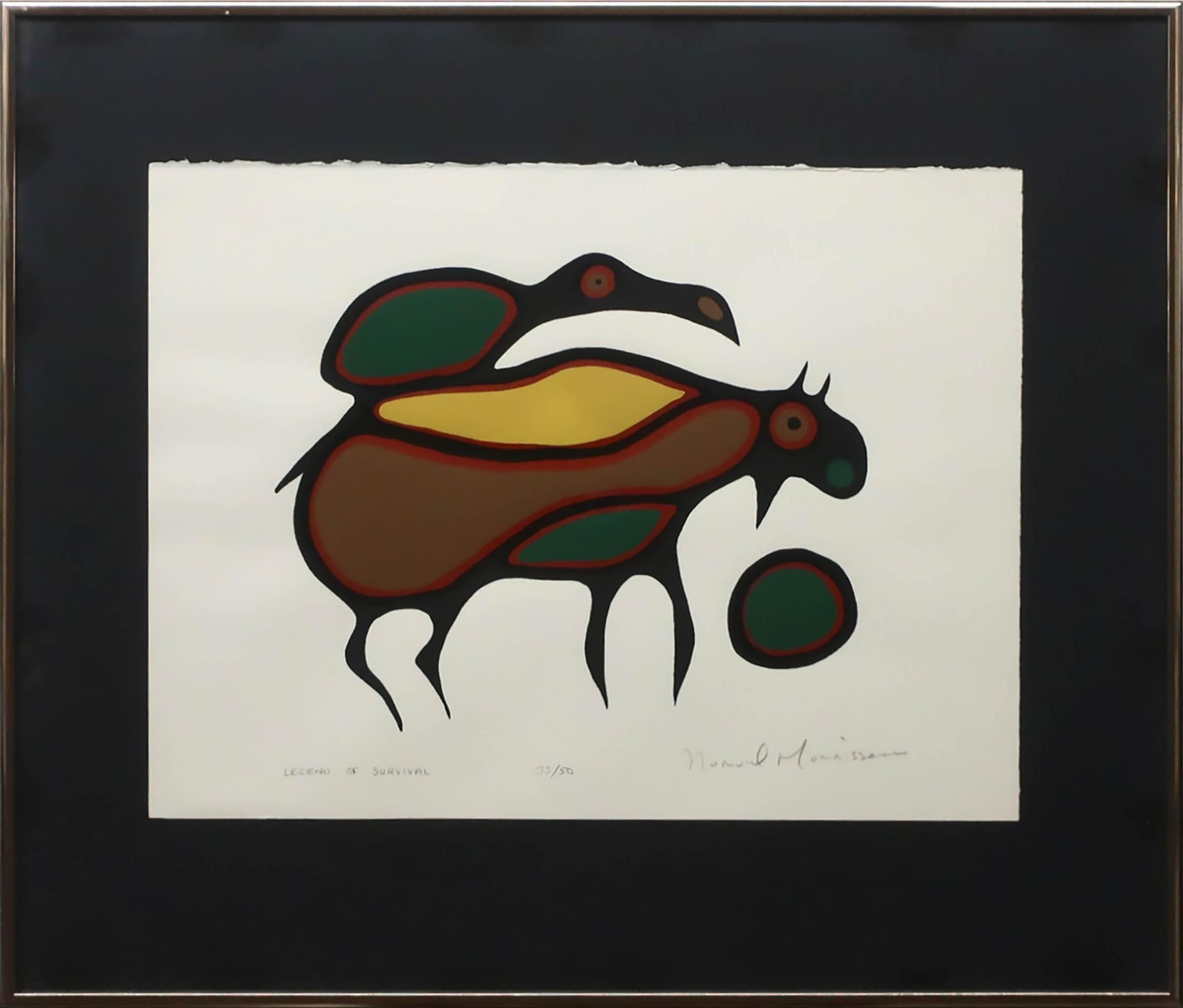 Norval H. Morrisseau (1931-2007) - Legend Of Survival