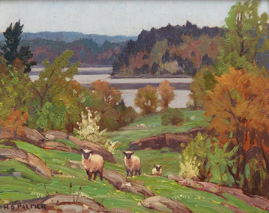 Herbert Sidney Palmer (1881-1970) - Spring Landscape