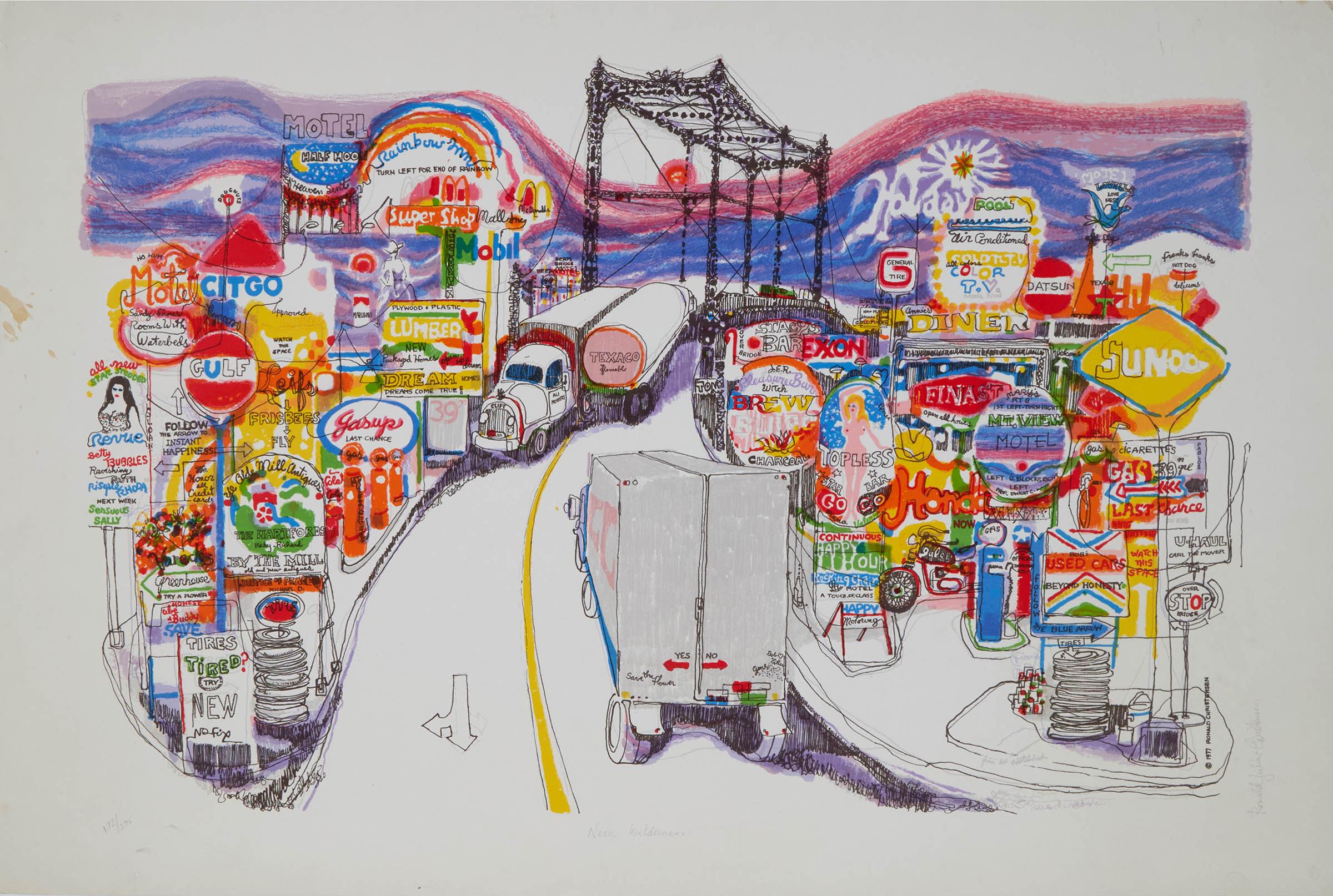 Ronald Julius Christensen - Neon Wilderness, 1977