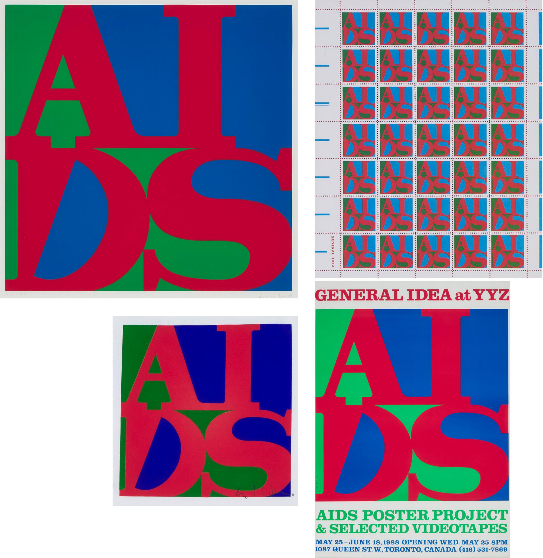 General Idea (1968-1994) - Aids Series (Group Lot)
